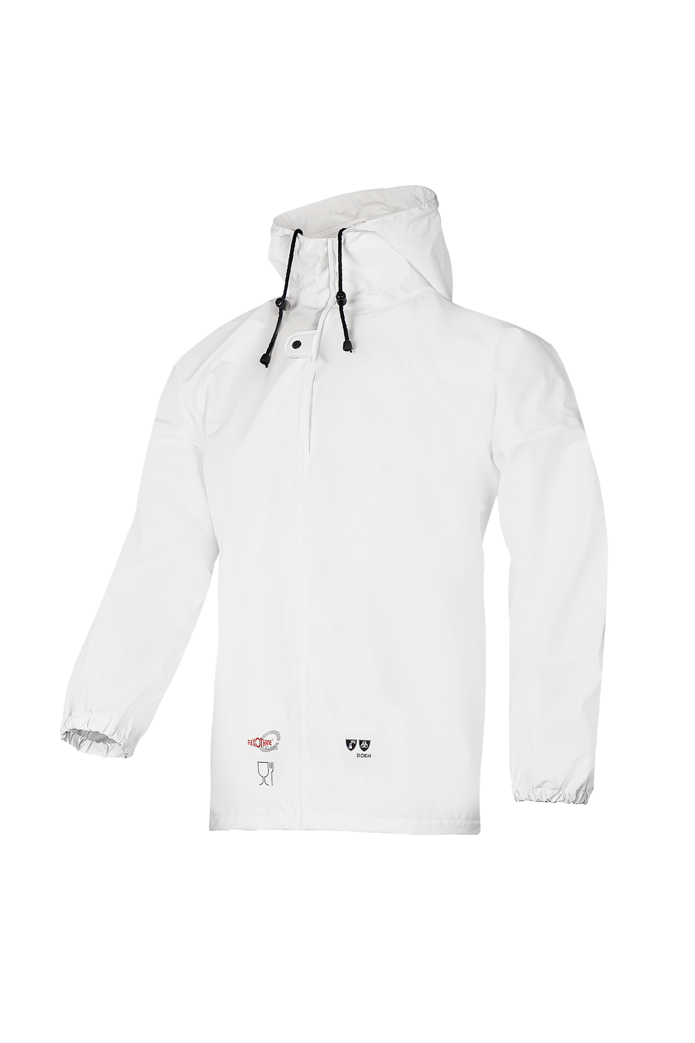 Sioen jas Werdum diepvries en koelhuis en voeding wit