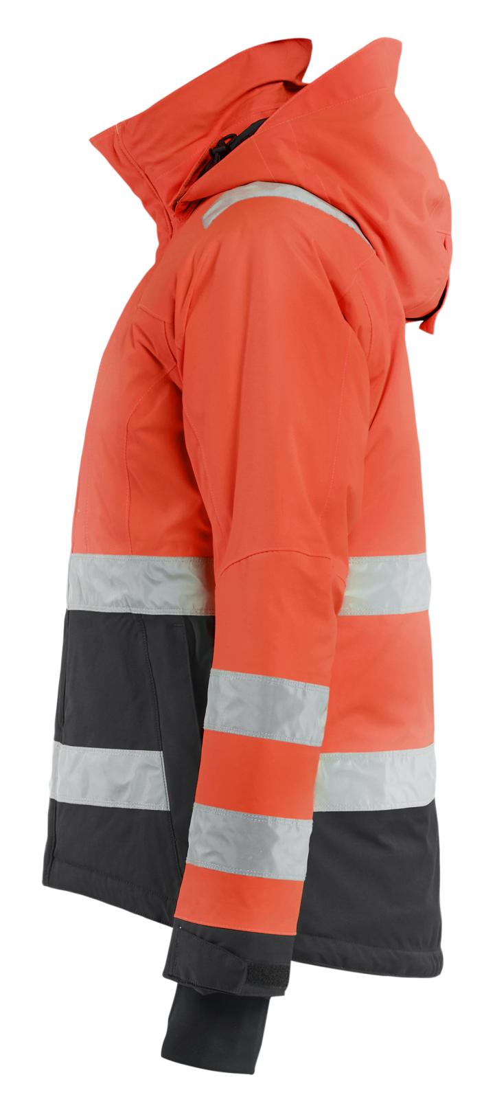 Blaklader Jassen 48721987 HiVis fluo rood-zwart(5599)