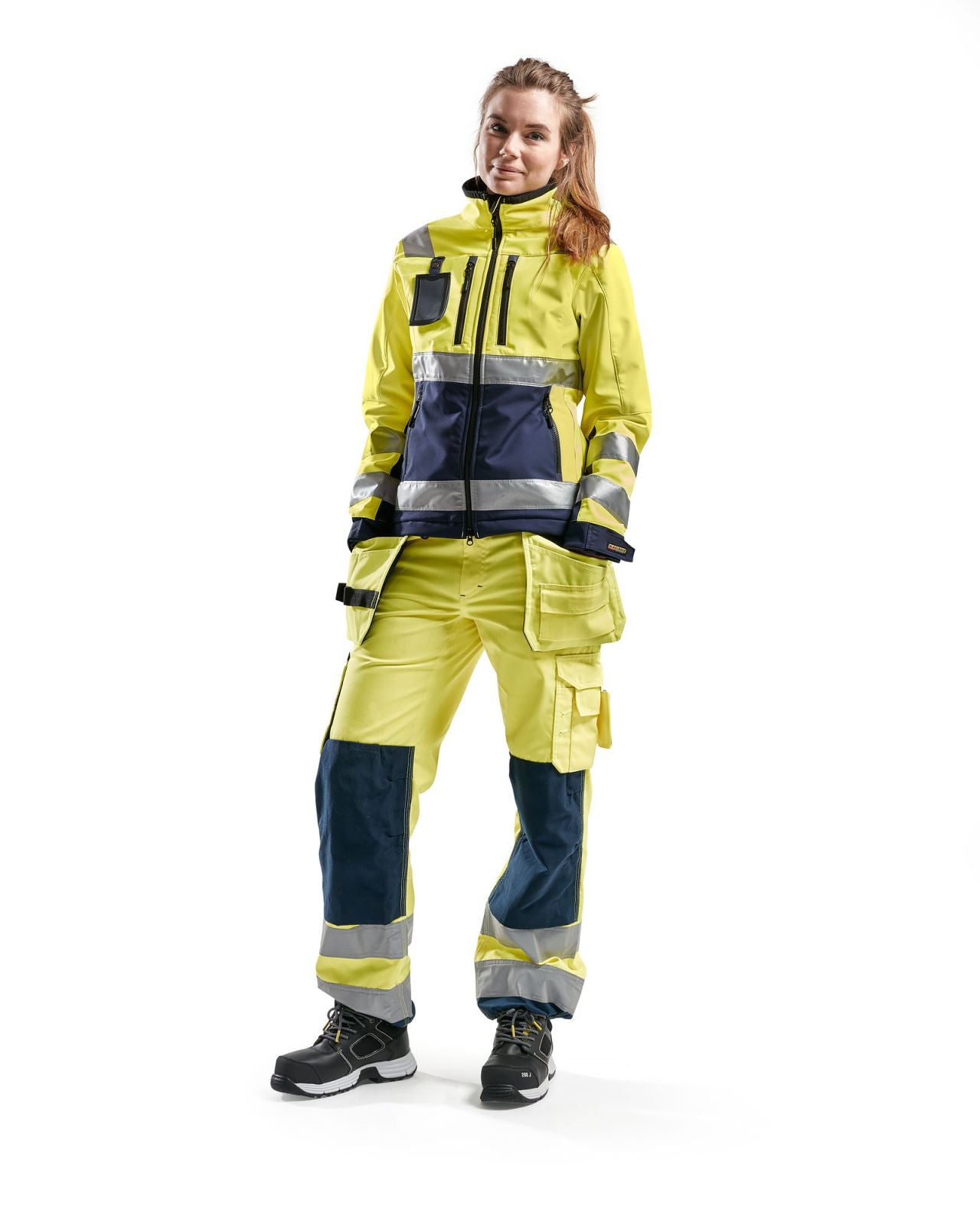 Blaklader Jassen 49022517 HiVis geel-marineblauw(3389)