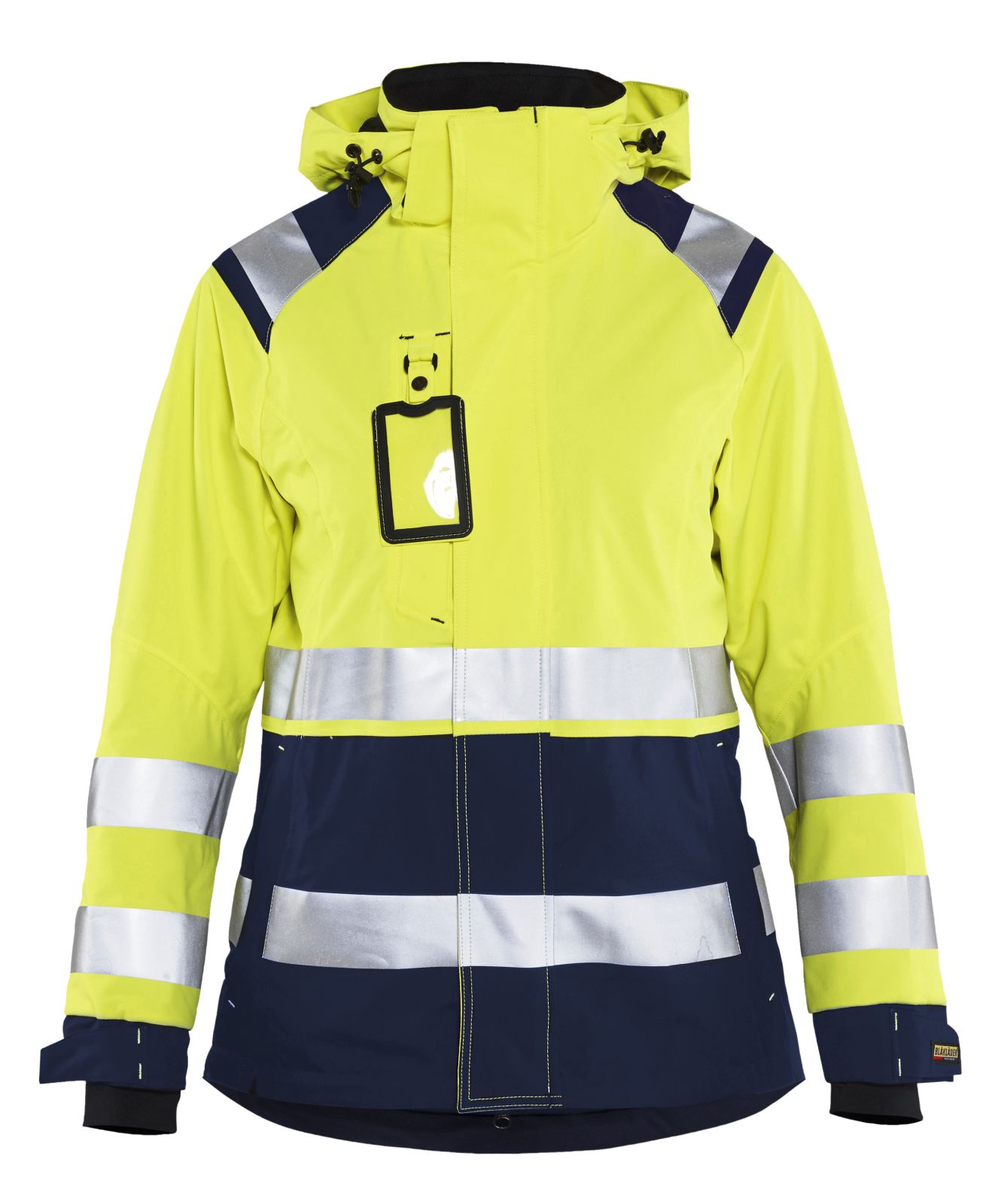 Blaklader Jassen 49041987 HiVis fluo geel-marineblauw(3389)