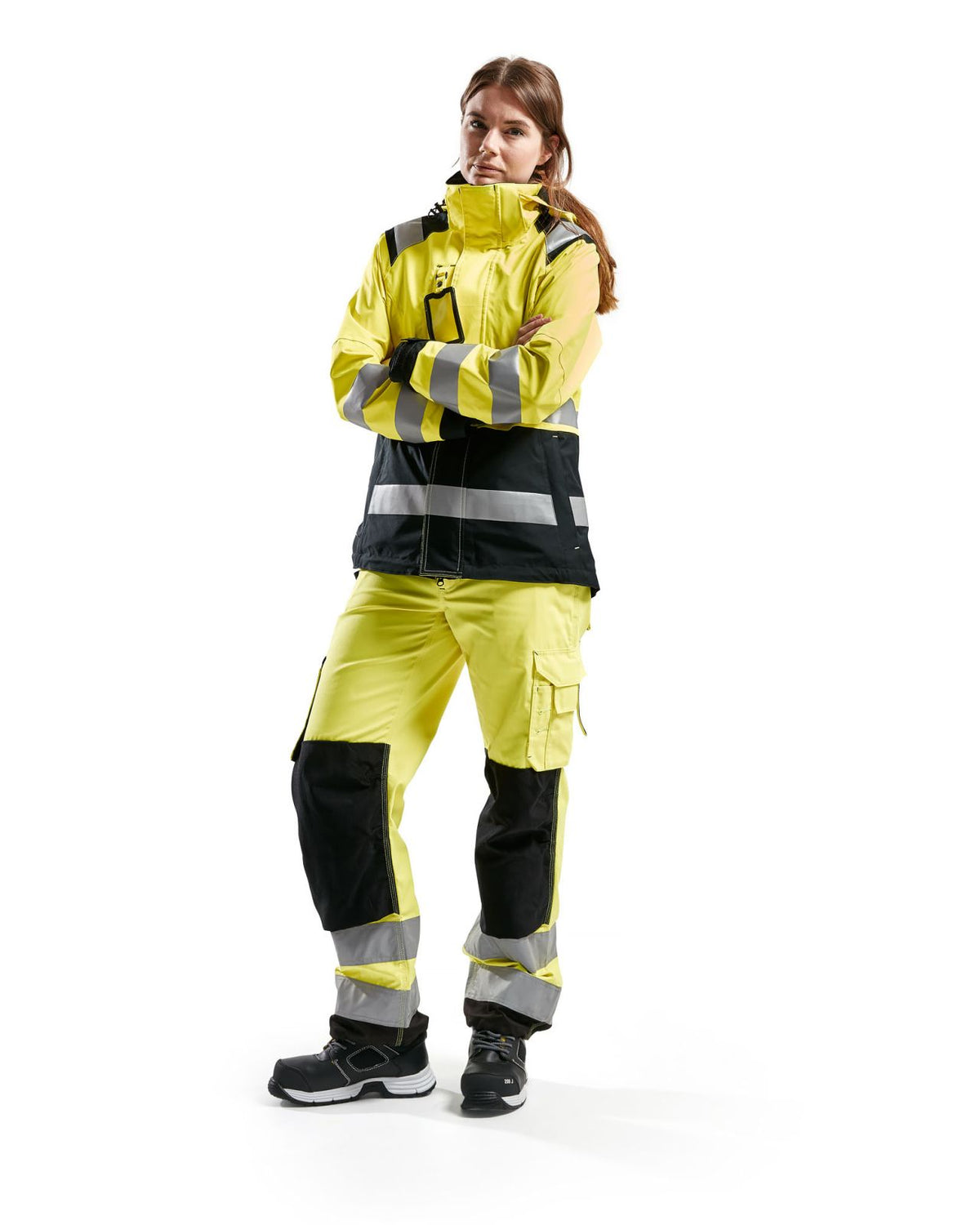 Blaklader Jassen 49041987 HiVis fluo geel-zwart(3399)