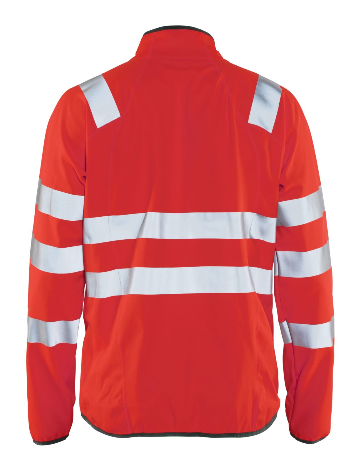 Blaklader High Vis jacks 49062512 softshell HiVis fluo rood(5500)