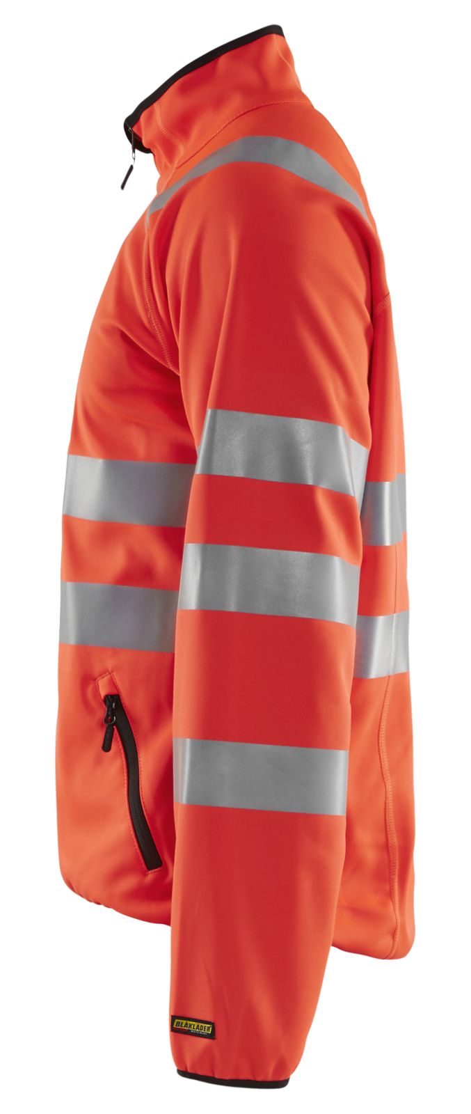 Blaklader High Vis jacks 49062512 softshell HiVis fluo rood(5500)