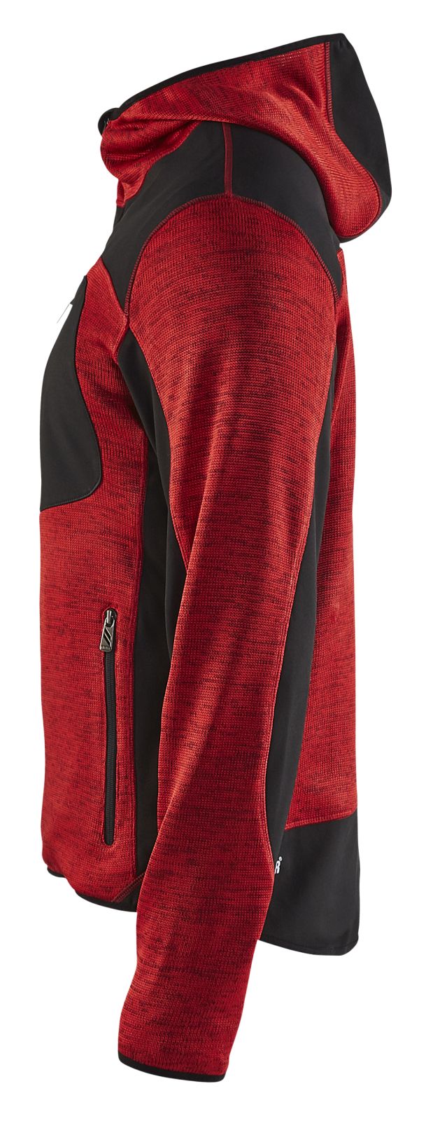 Blaklader Vesten 49302117 rood-zwart(5699)