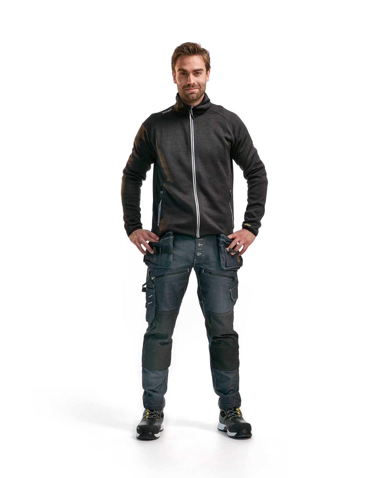 Blaklader Vesten 49422117 antracietgrijs-wit(9710)