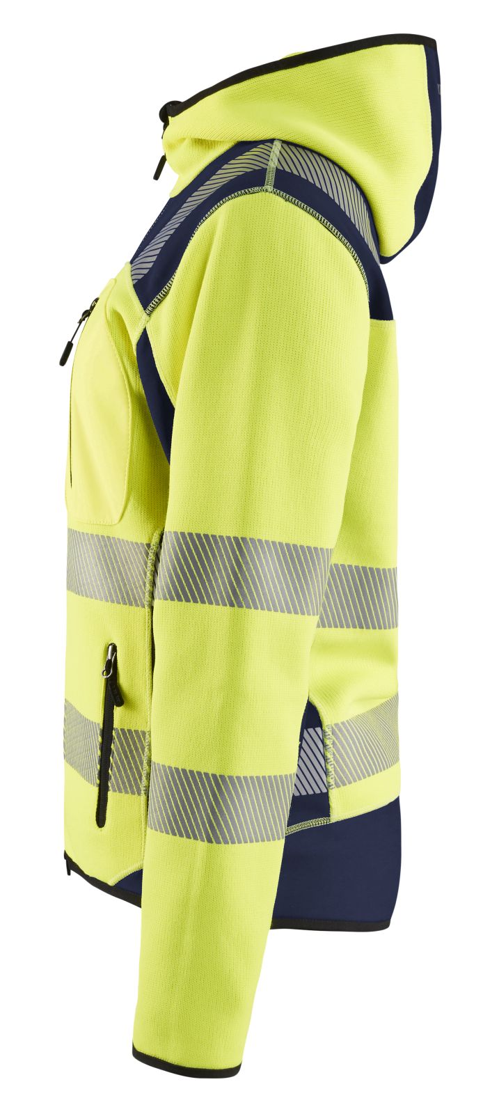Blaklader Jassen 49672120 HiVis fluo geel-marineblauw(3389)