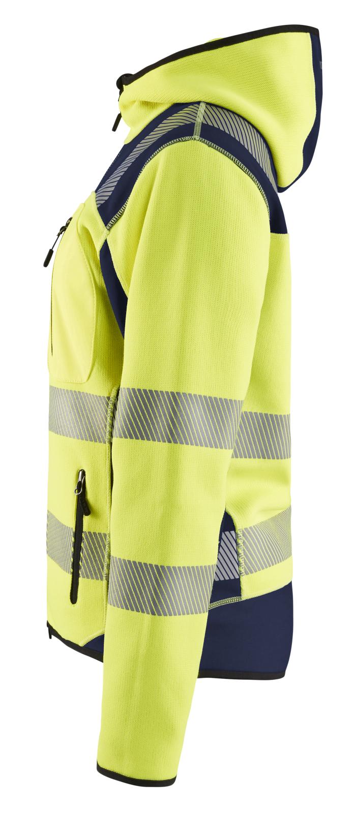Blaklader Jassen 49672120 HiVis fluo geel-marineblauw(3389)