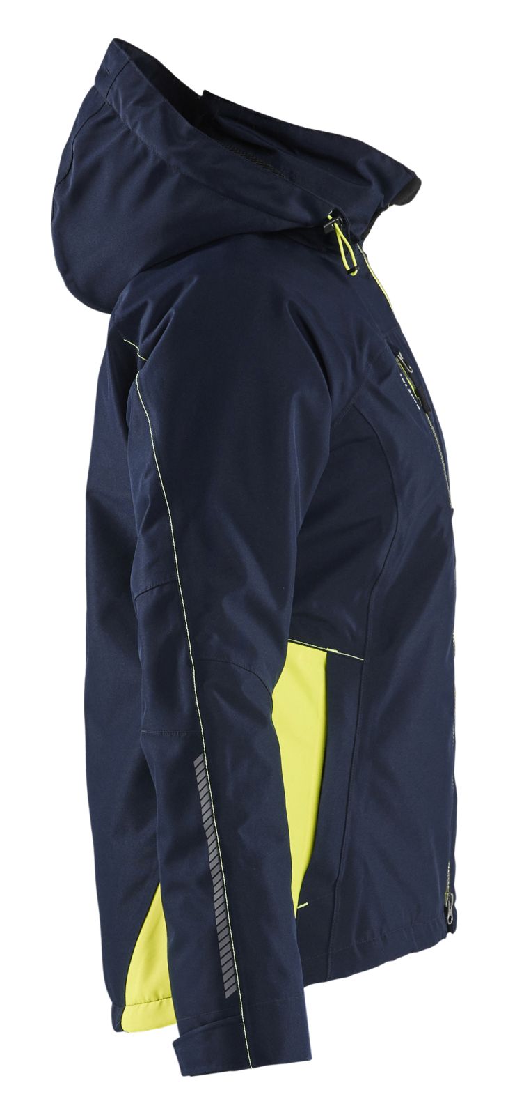 Blaklader jassen 49721977 winter donker marineblauw-fluo geel(8633)