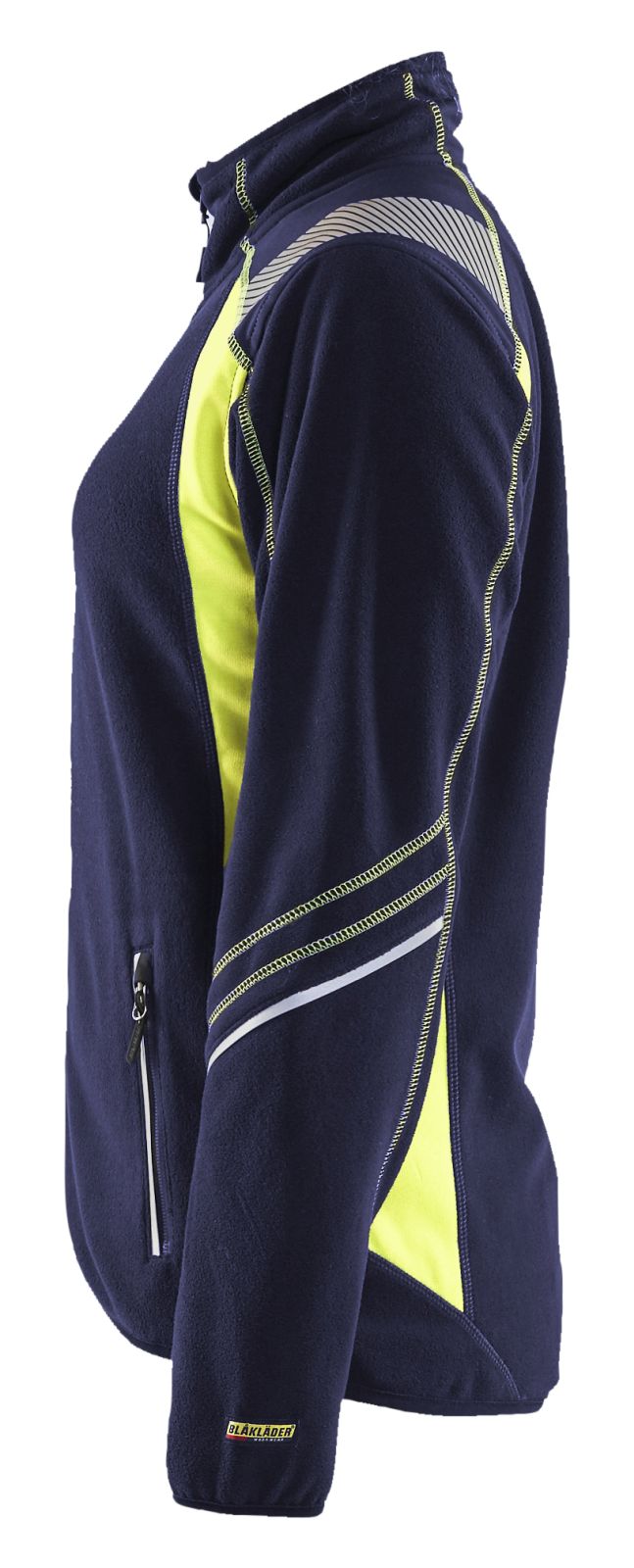 Blaklader Vesten 49731010 Reflectieband marineblauw-fluo geel(8933)