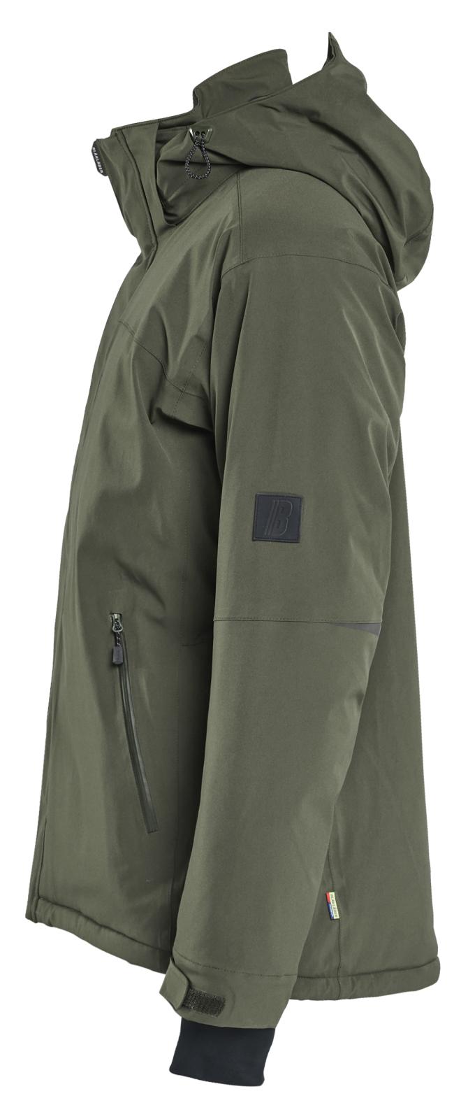 Blaklader Wind regen sneeuw Striker Winterjas 49911917 stretch donker herfstgroen(4209)