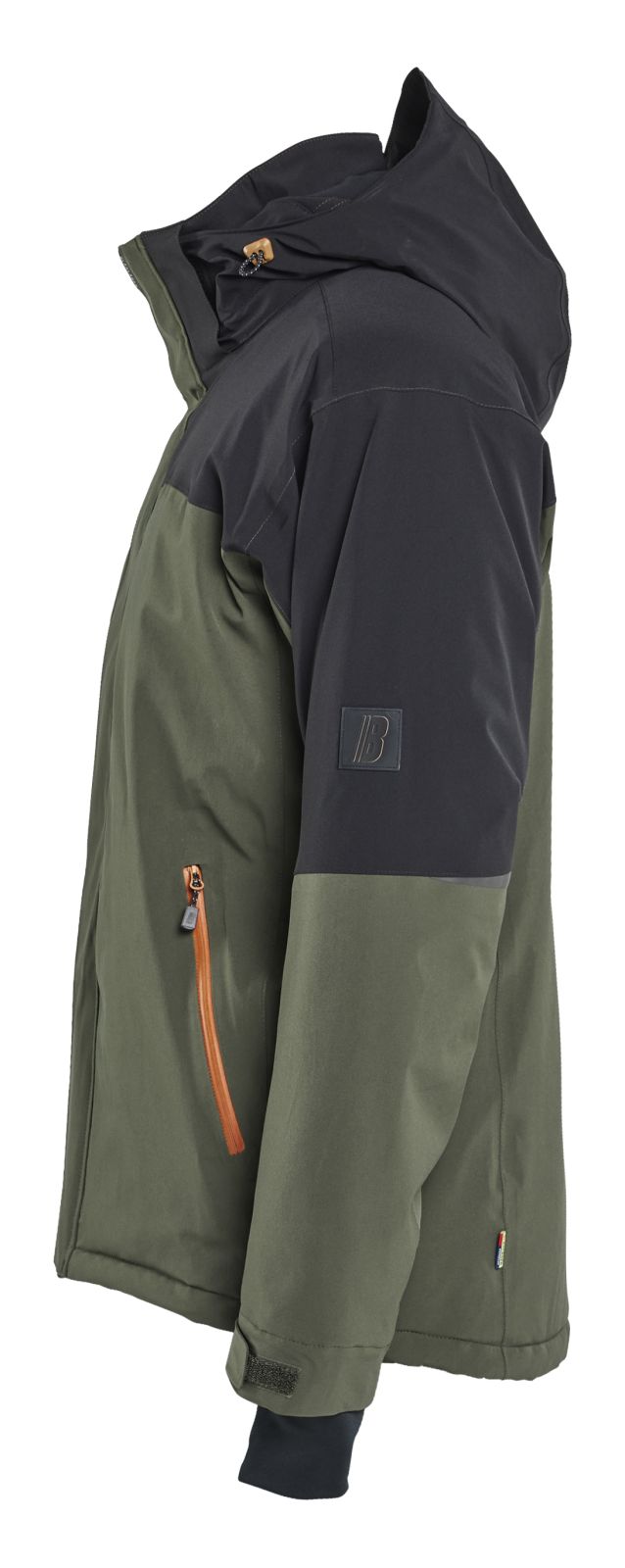 Blaklader Wind regen sneeuw Striker Winterjas 49911917 stretch woudgroen-roestbruin(4240)