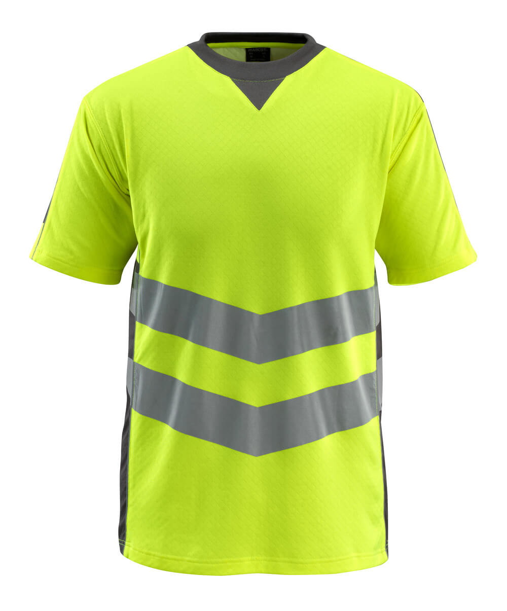 Mascot Safe Supreme Shirts 50127-933 Sandwell fluo geel-donker antracietgrijs(1718)