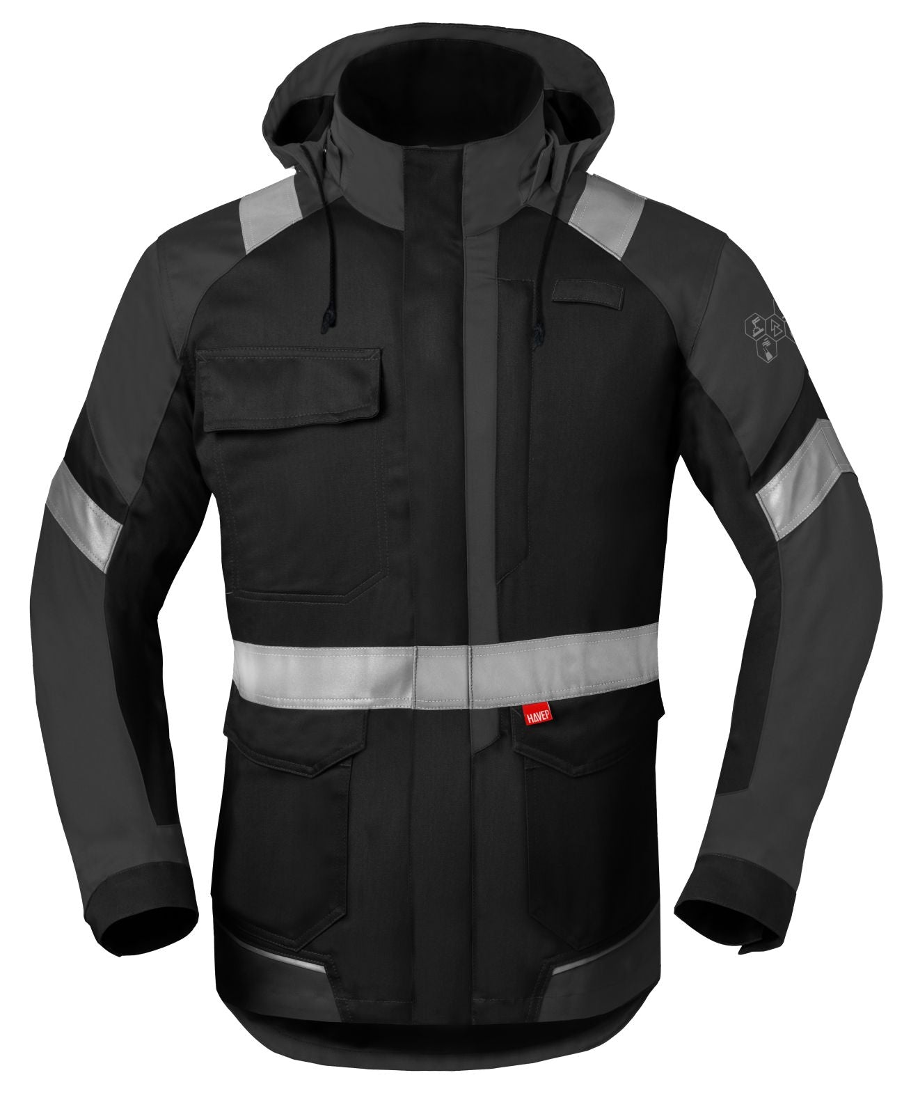 Havep 5safety Image + Parka's 50286 zwart-houtskool(CDK)