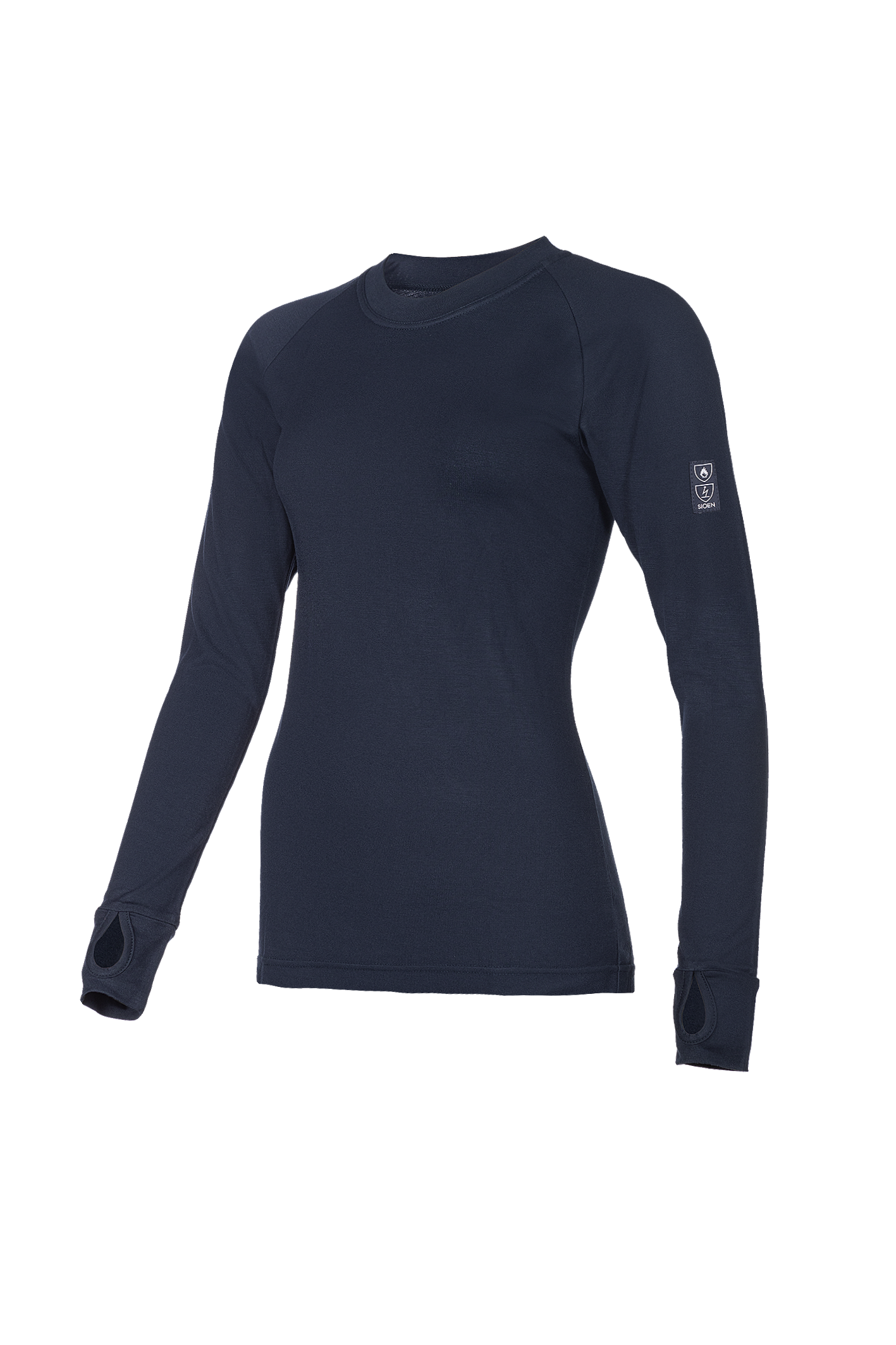 Sioen dames t-shirt Keibu multinorm marineblauw