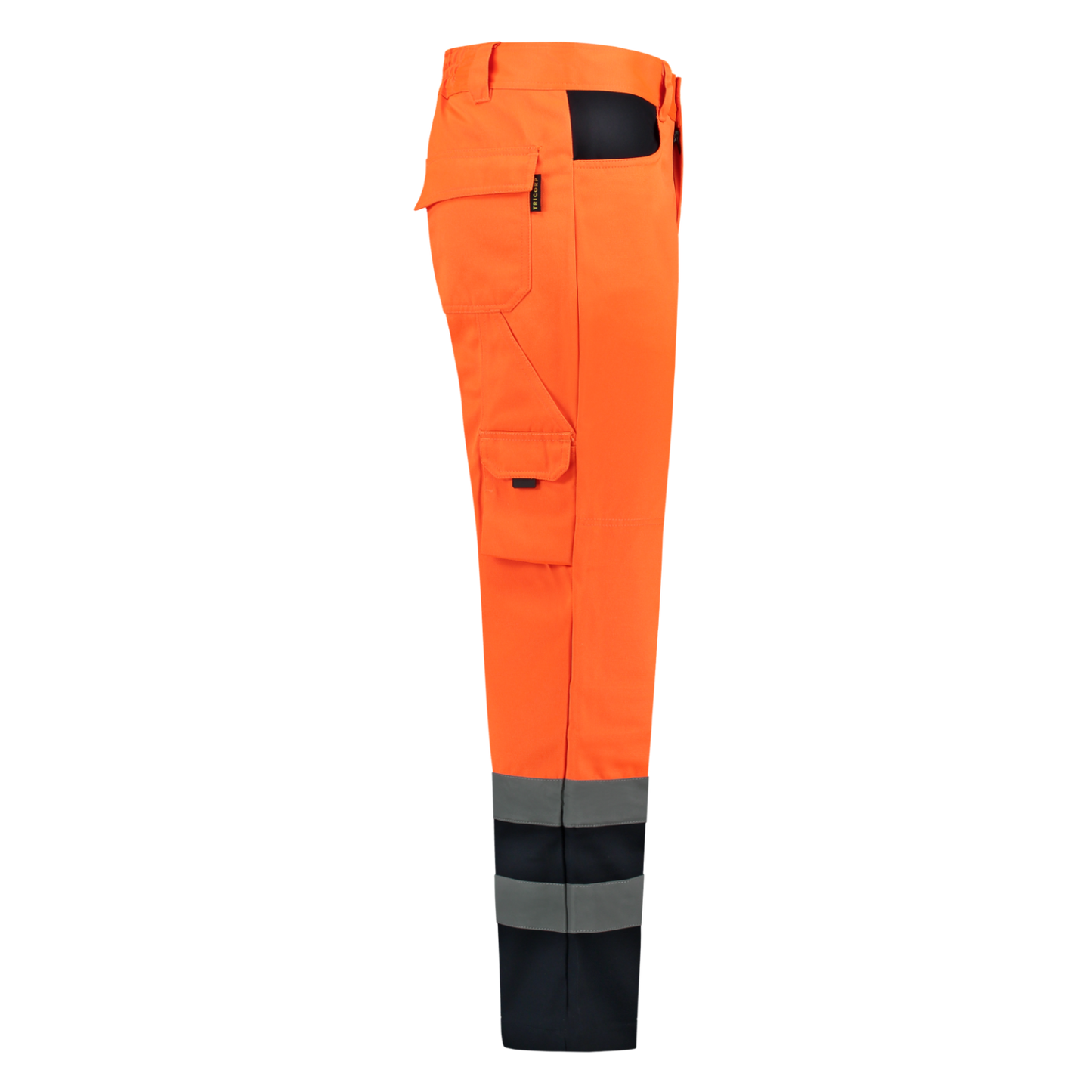 Tricorp Safety Broeken 503002-TWE3001 EN 471 Kniezakken Polyester- katoen fluo oranje-marineblauw(fluororangenavy)