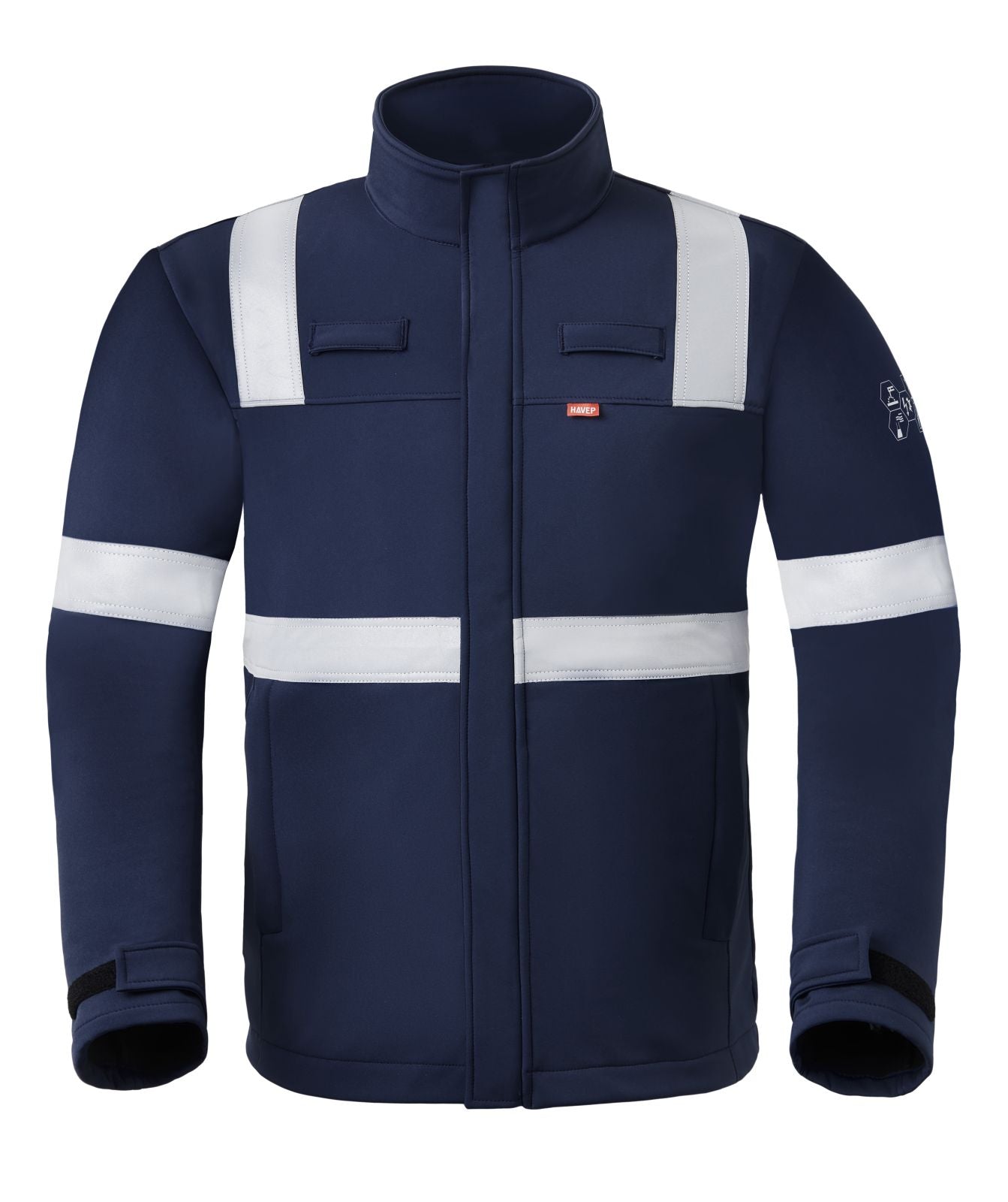 Havep 5safety Softshell Jassen 50383 marineblauw(100)