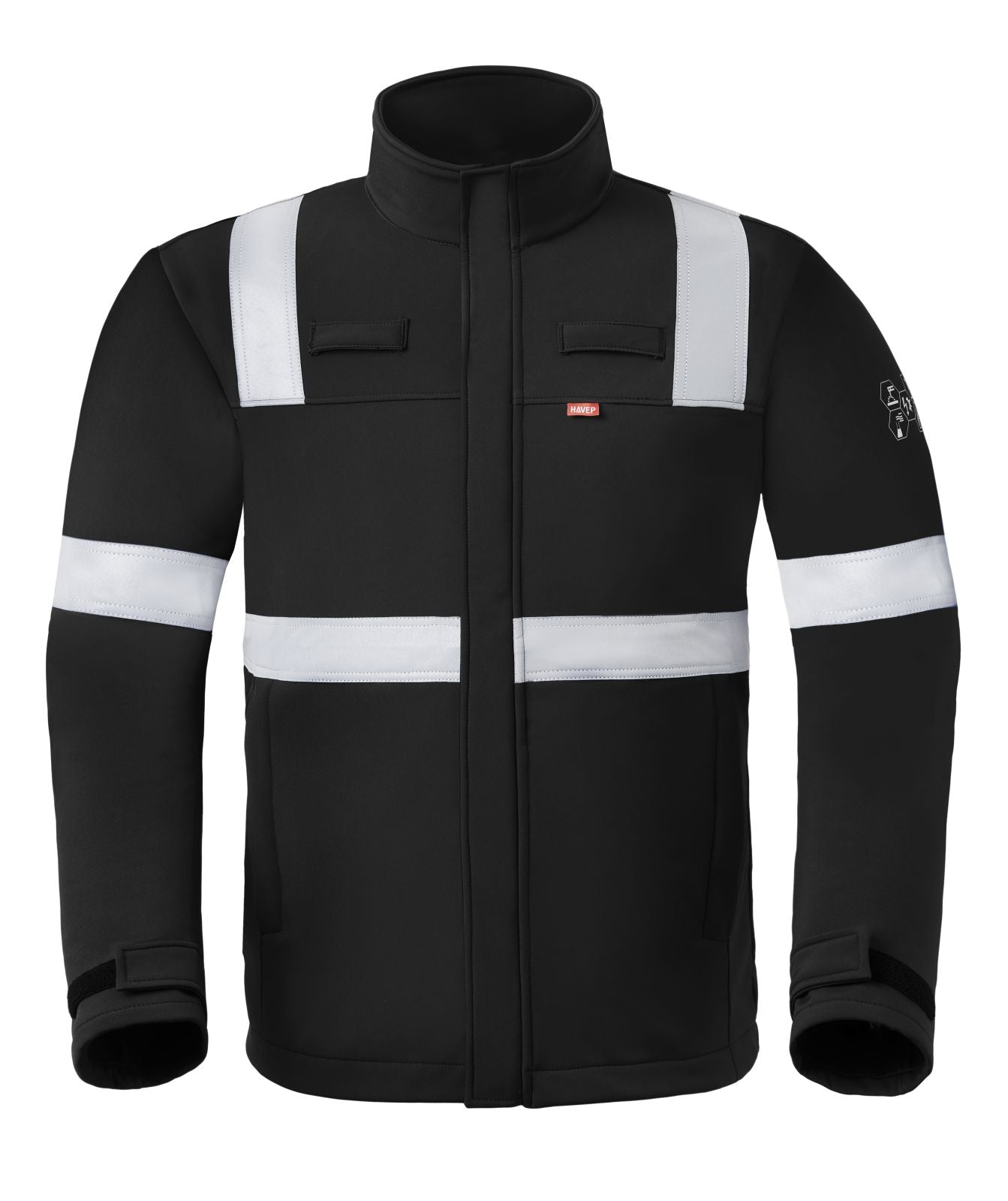 Havep 5safety Softshell Jassen 50383 zwart(500)