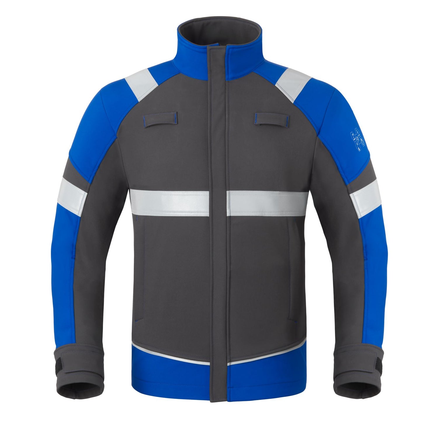 Havep 5safety Image + Softshell Jassen 50384 houtskool-korenblauw(AAR)