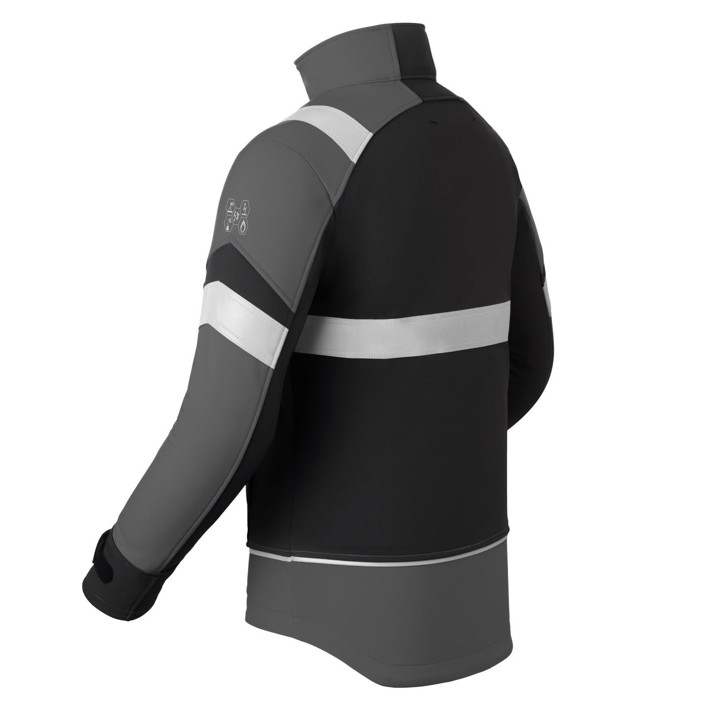 Havep 5safety Image + Softshell Jassen 50384 zwart-houtskool(CDK)
