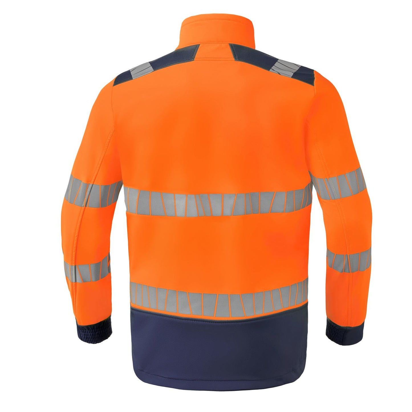 Havep Multi Protector + Softshell 50453 vlamwerend antistatisch vlamboog HiViS lassen chemicaliën fluo oranje-donker marineblauw-zwart(AQB)