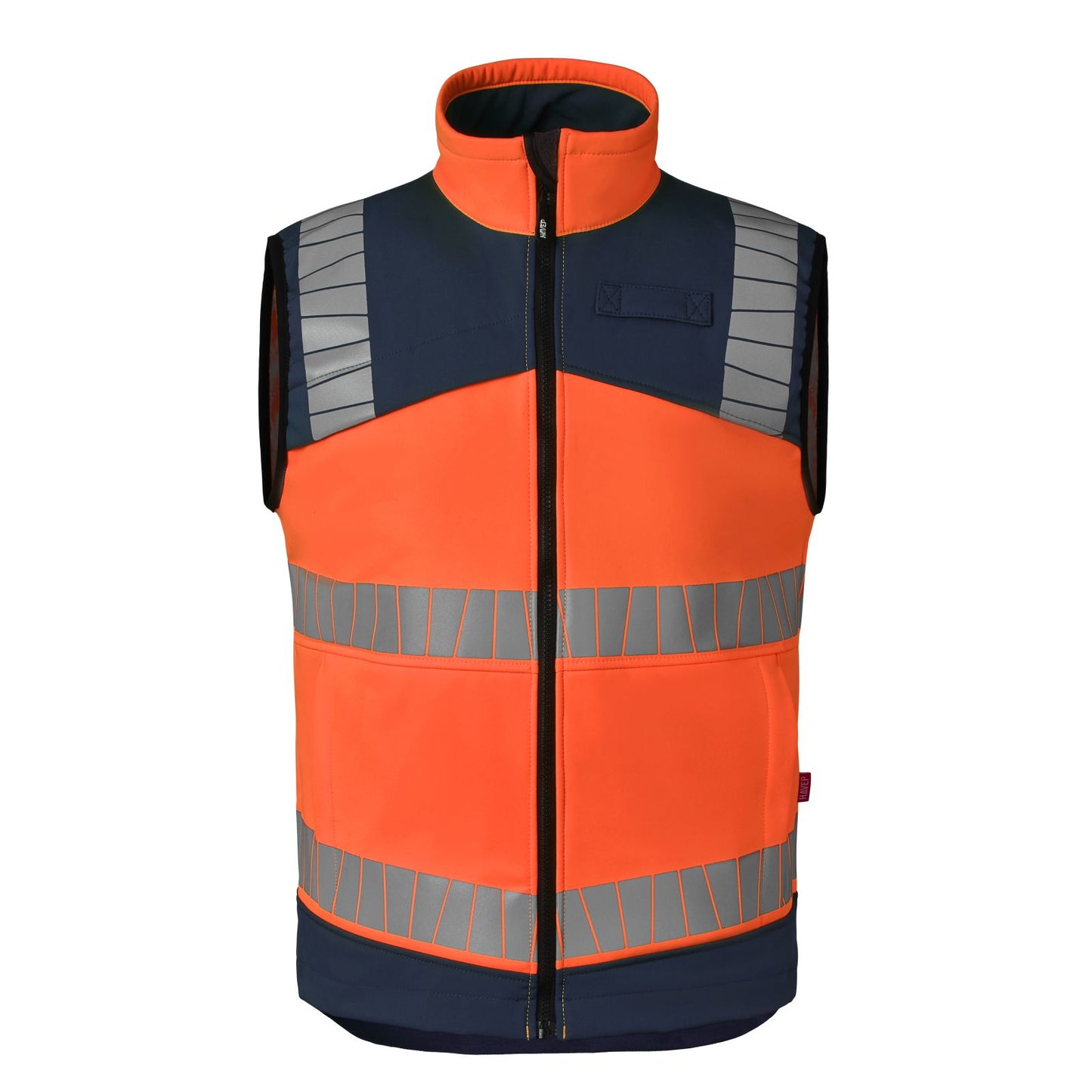 Havep High Visibility + Bodywarmer 50415 HiVis fluo oranje-indigo blauw(AQC)