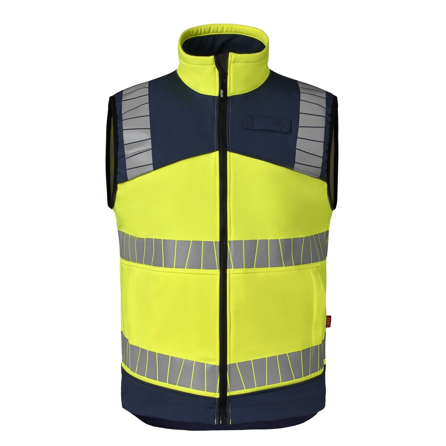 Havep High Visibility + Bodywarmer 50415 HiVis fluo geel-indigo blauw(ARB)