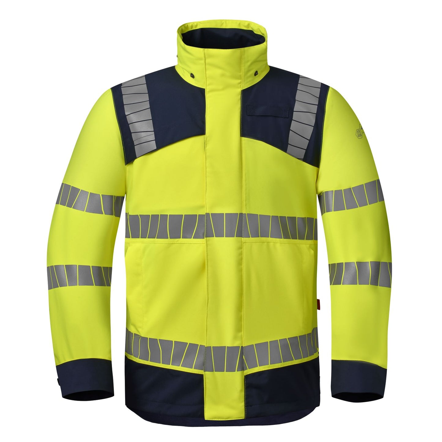 Havep High Visibility + Parka 50419 HiVis regen fluo geel-indigo blauw(ARB)