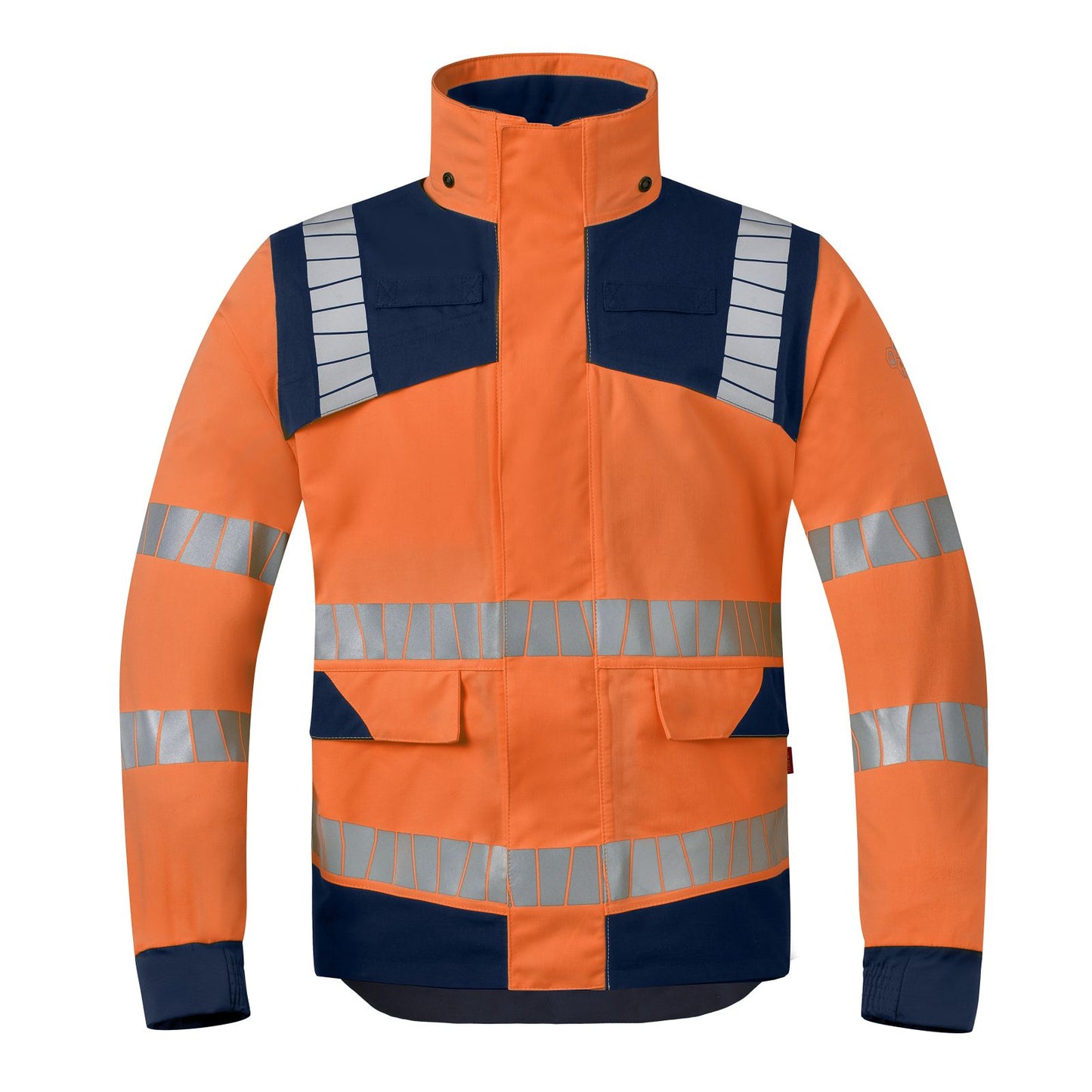 Havep Multi Protector + Parka 50455 vlamwerend antistatisch vlamboog HiViS lassen chemicaliën fluo oranje-donker marineblauw-zwart(AQB)