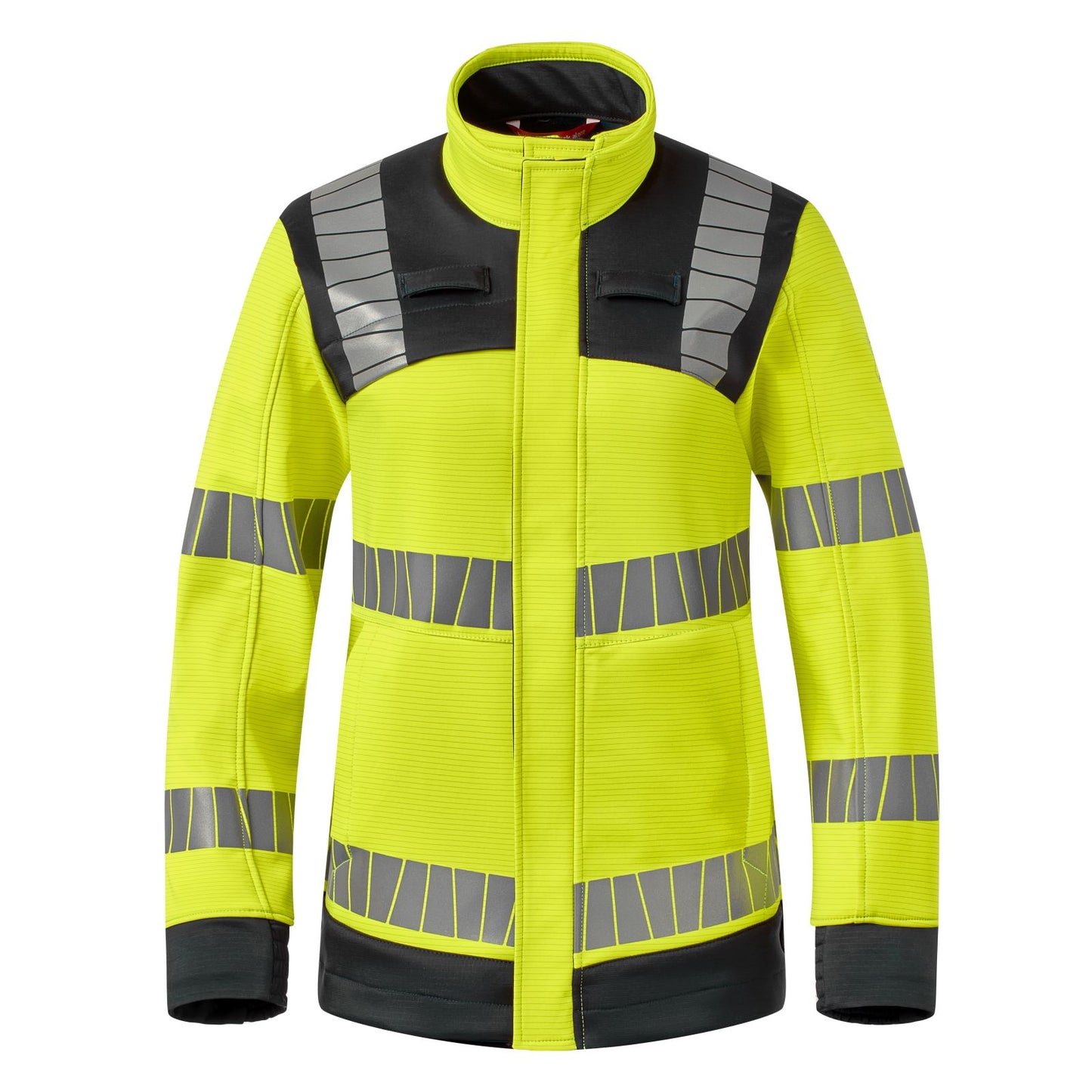 Havep Multi Protector + Jas 50473 Softshell Dames fluo geel-donker marineblauw(ARA)