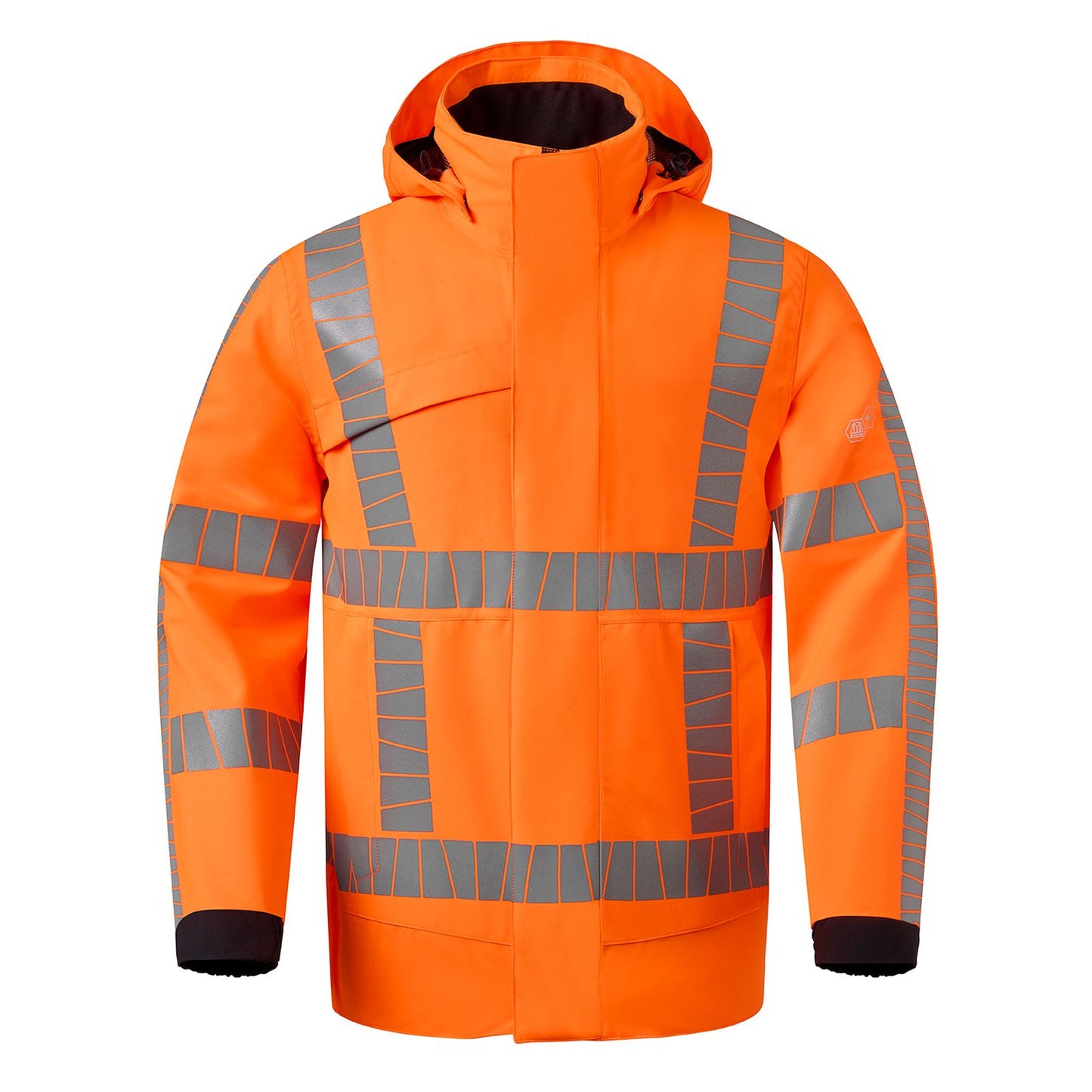 Havep RWS+ Parka 50479 regen HiVis Rijkswaterstaat fluo oranje-antracietgrijs(AUY)