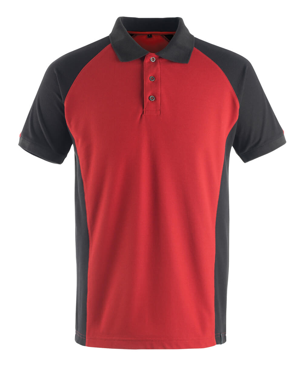 Mascot Unique Shirts 50569-961 Bottrop rood-zwart(0209)