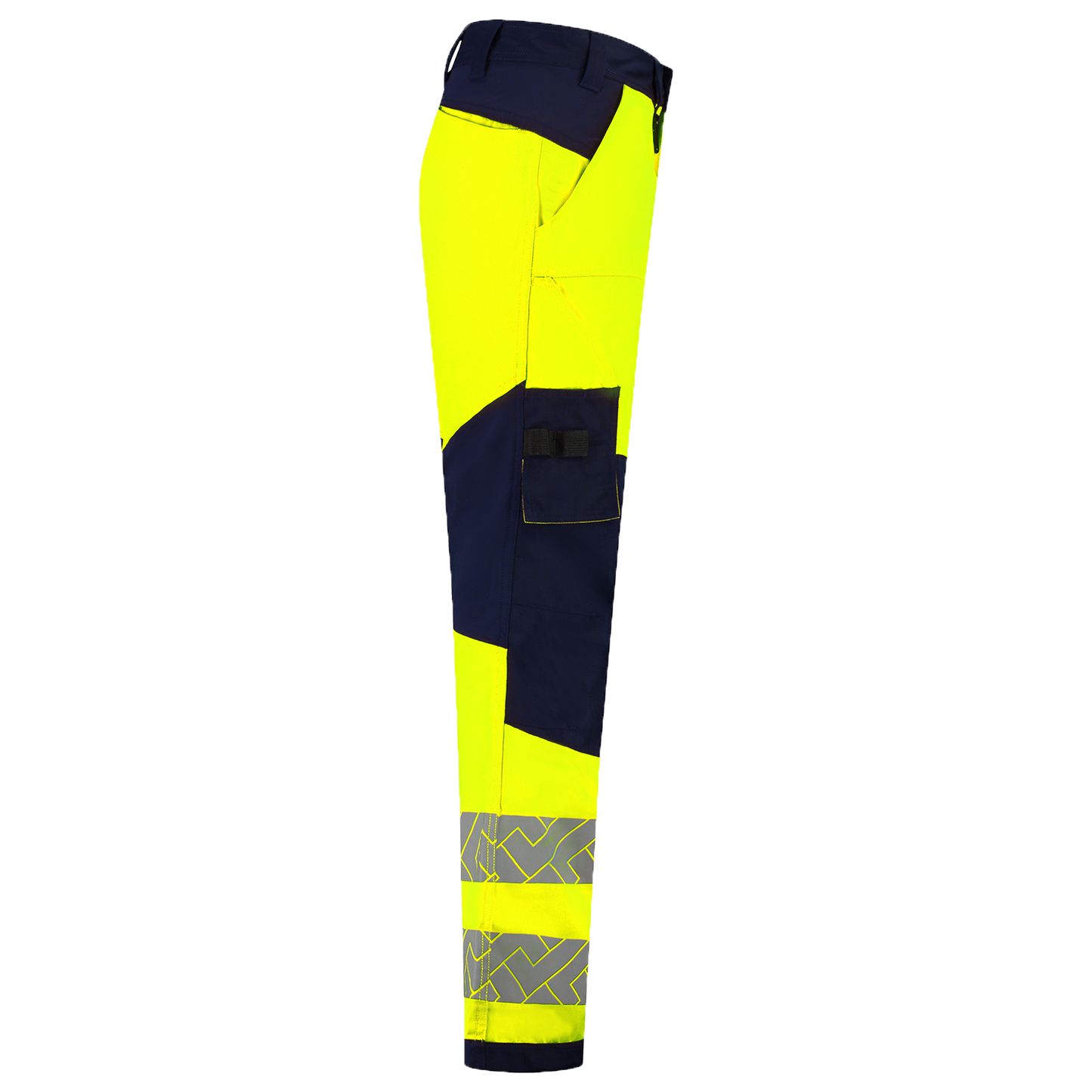Tricorp Workwear High Vis Redefined Werkbroeken 506119 Functional Stretch Knieversterking HiVis fluo geel-inktblauw(fluoryellowink)