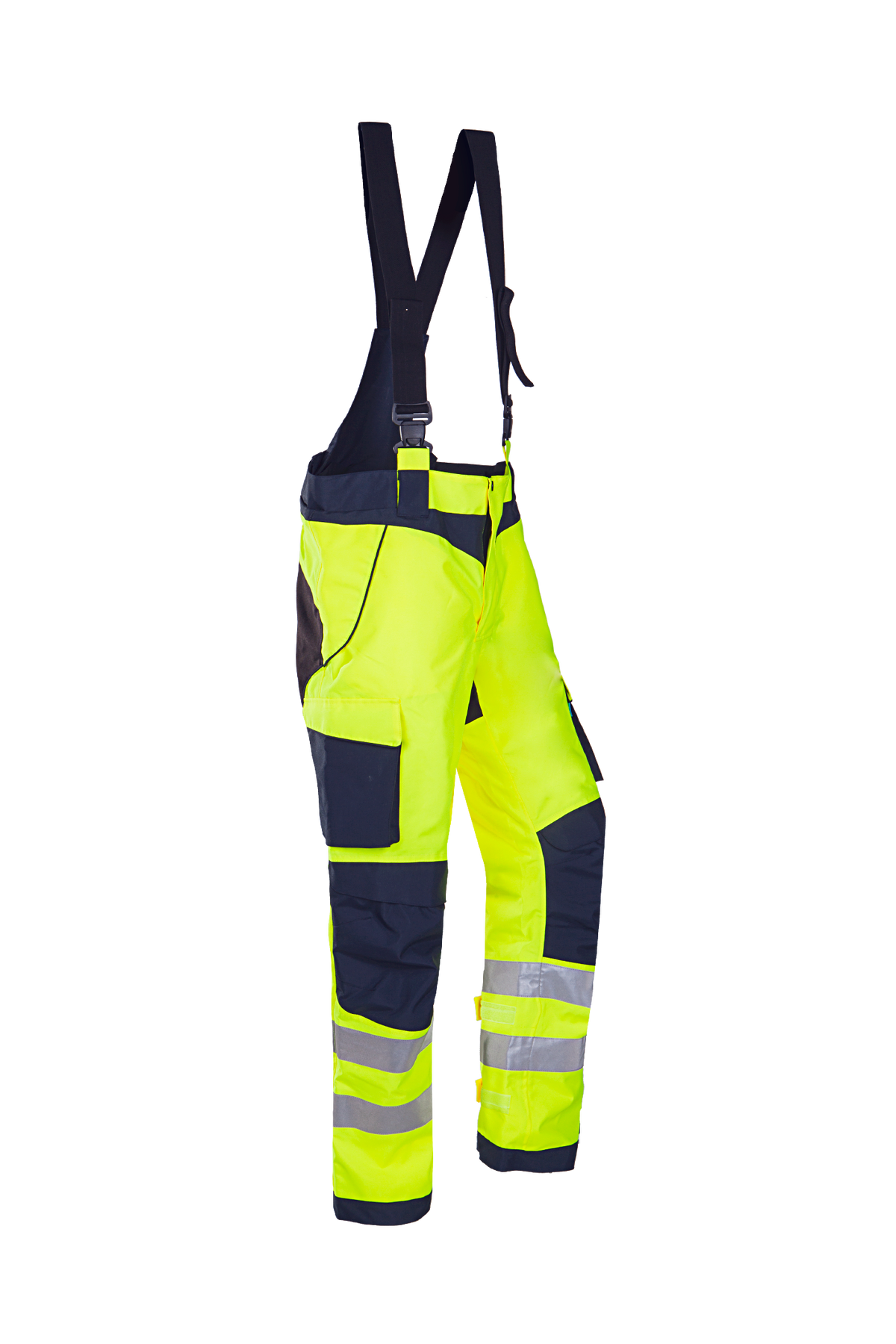Sioen Broeken Anholt HiVis fluo geel-blauw