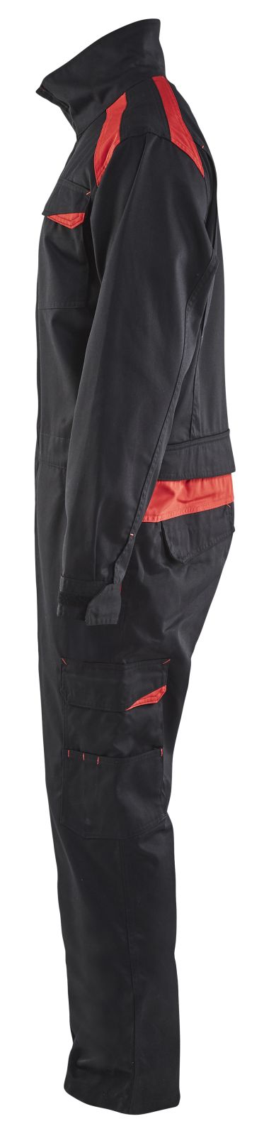 Blaklader Overalls 60541800 zwart-rood(9956)
