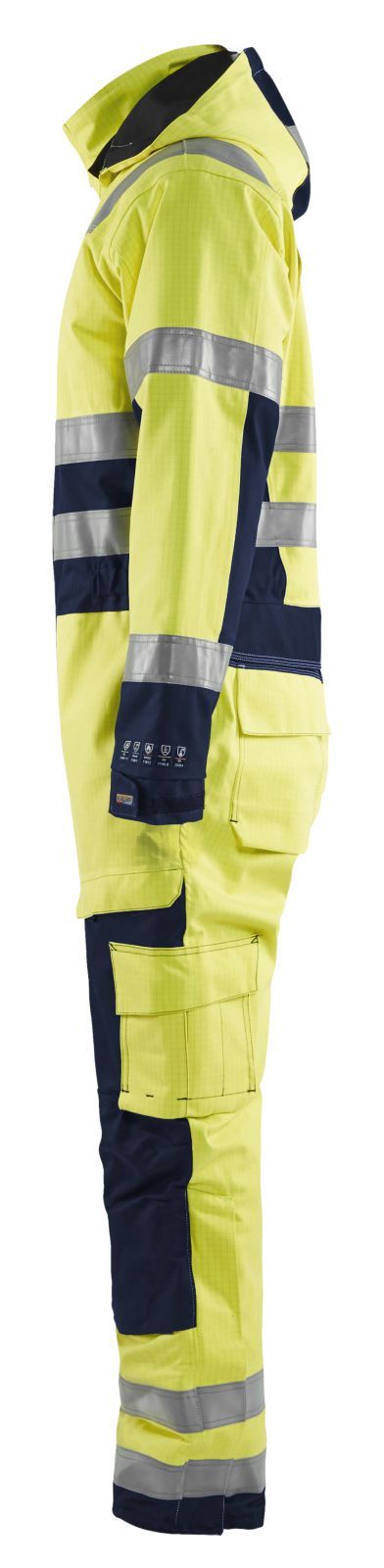 Blaklader Overalls 63681530 Multinorm geel-marineblauw(3389)