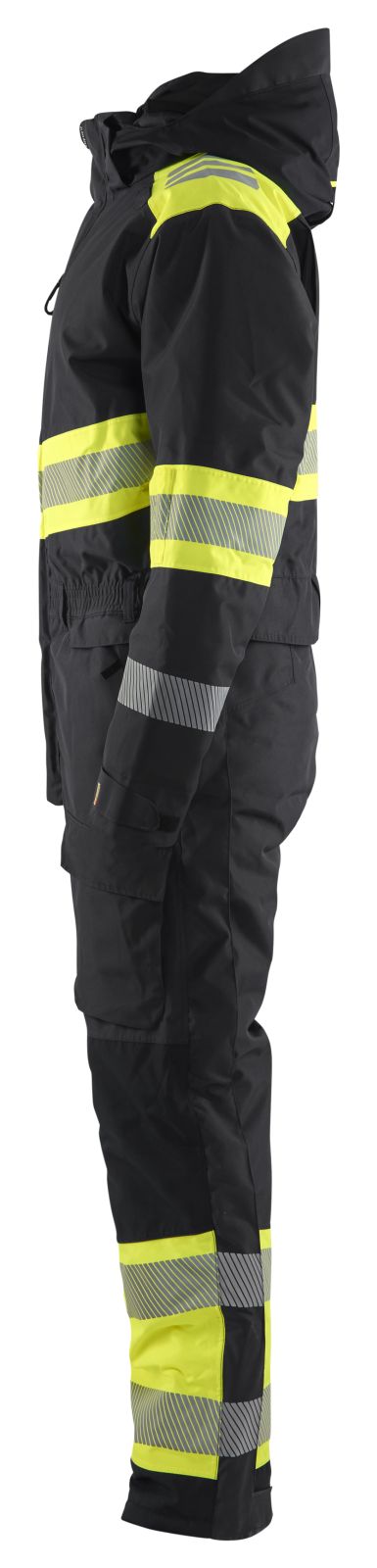 Blaklader High Vis overalls 67201977 winter HiVis waterdicht zwart-fluo geel(9933)
