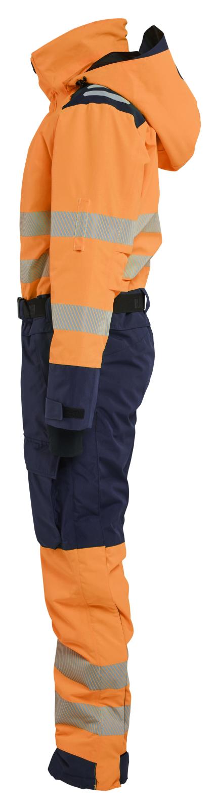 Blaklader Dames High Vis Winteroverall 67261977 fluo oranje-marineblauw(5389)