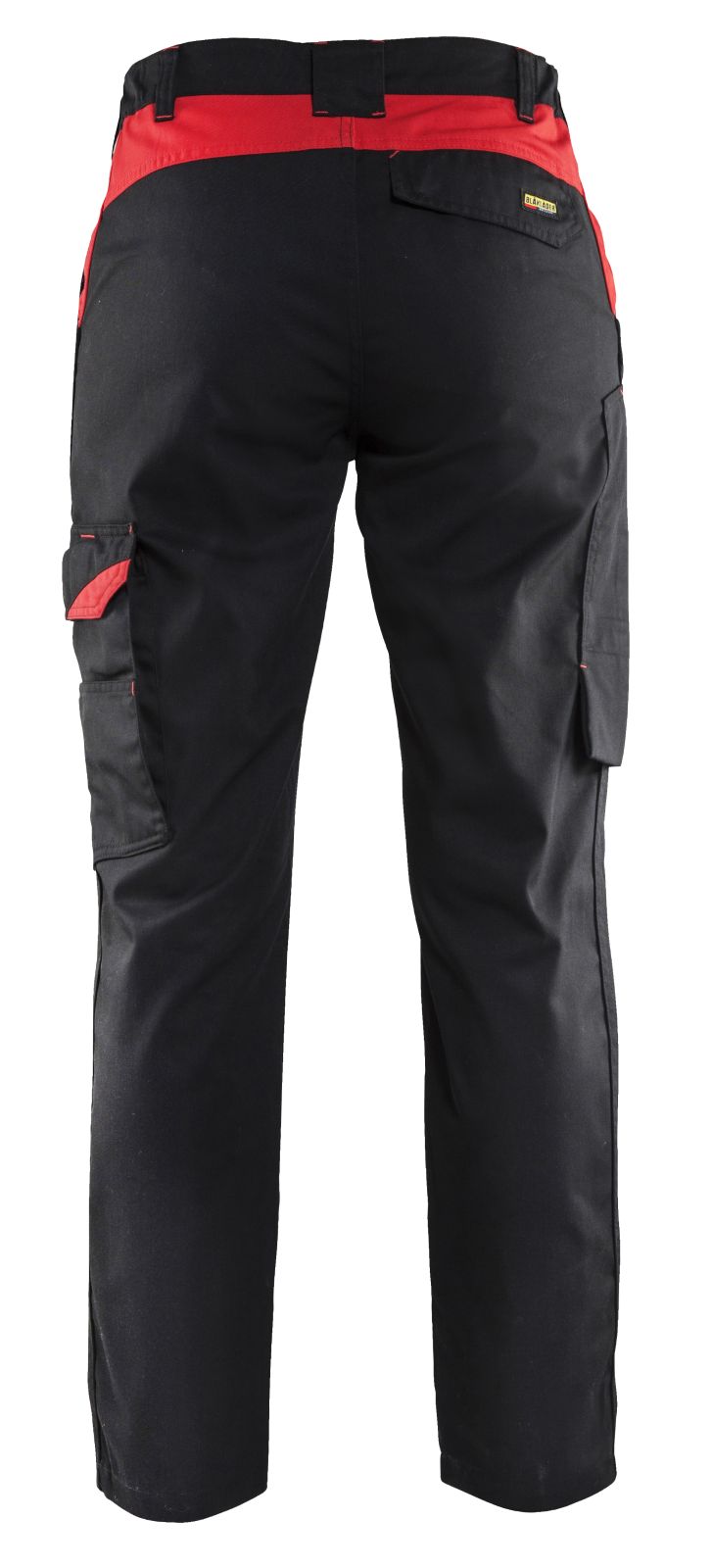 Blaklader Broeken 71041800 zwart-rood(9956)