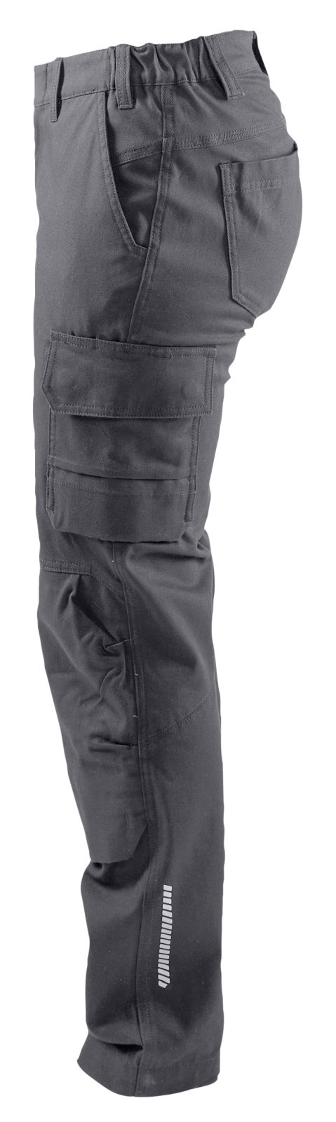 Blaklader Industrie Dames Werkbroeken 71061344 stretch midden grijs(9600)
