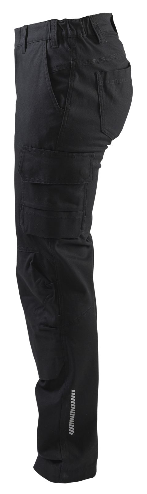 Blaklader Industrie Dames Werkbroeken 71061344 stretch zwart(9900)