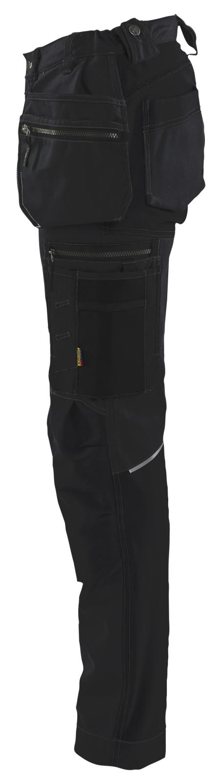Blaklader Stretch Werkbroeken 71301370 dames zwart(9999)