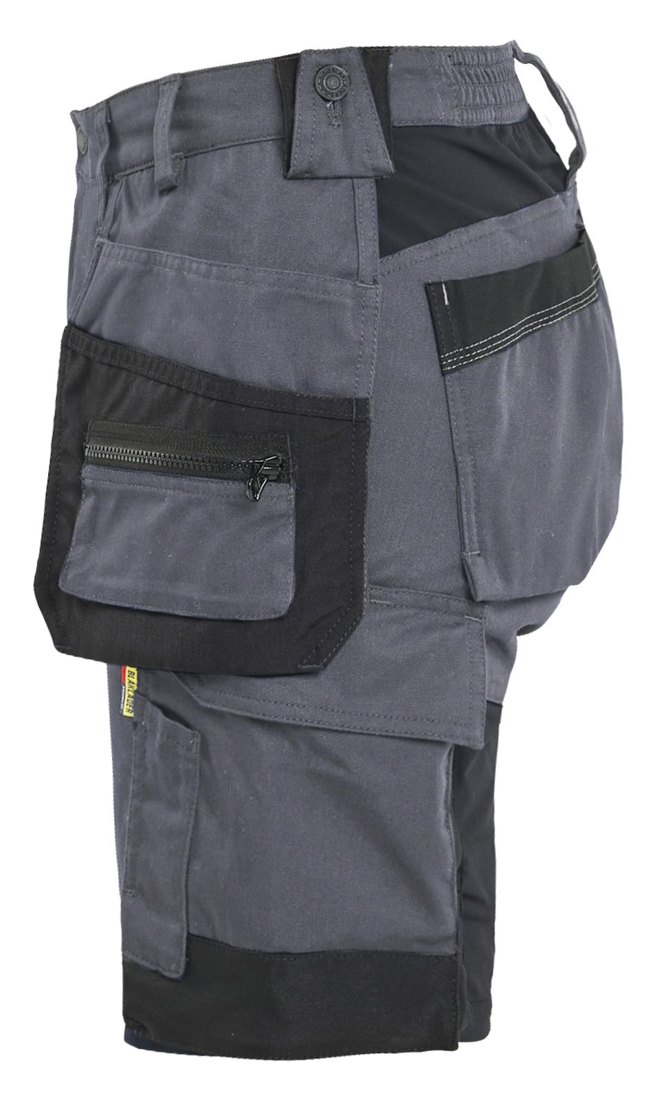 Blaklader Dames 2-weg stretch Shorts 71331832 midden grijs(9600)