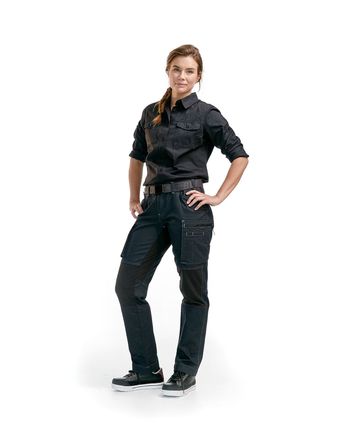 Blaklader Broeken 71591142 Stretch marineblauw-zwart(8999)