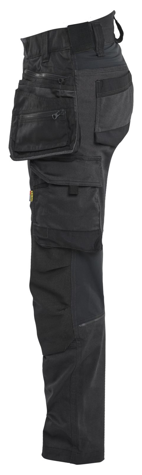 Blaklader Dames Striker Werkbroek 71701149 dames 4-weg stretch zwart(9999)