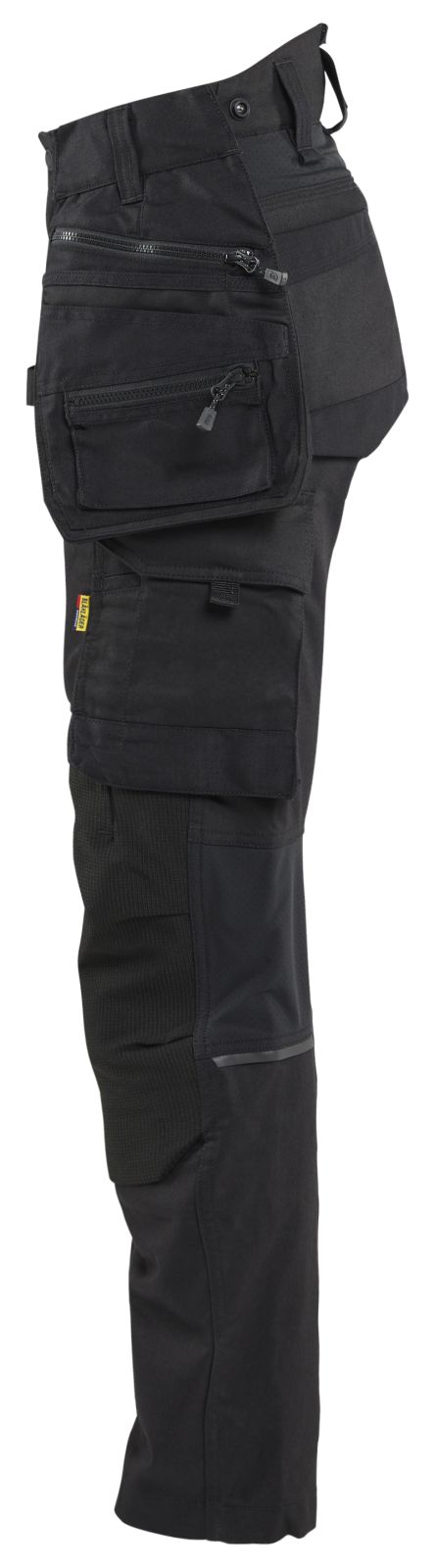 Blaklader Dames Striker Werkbroek 71701149 dames 4-weg stretch zwart(9999)