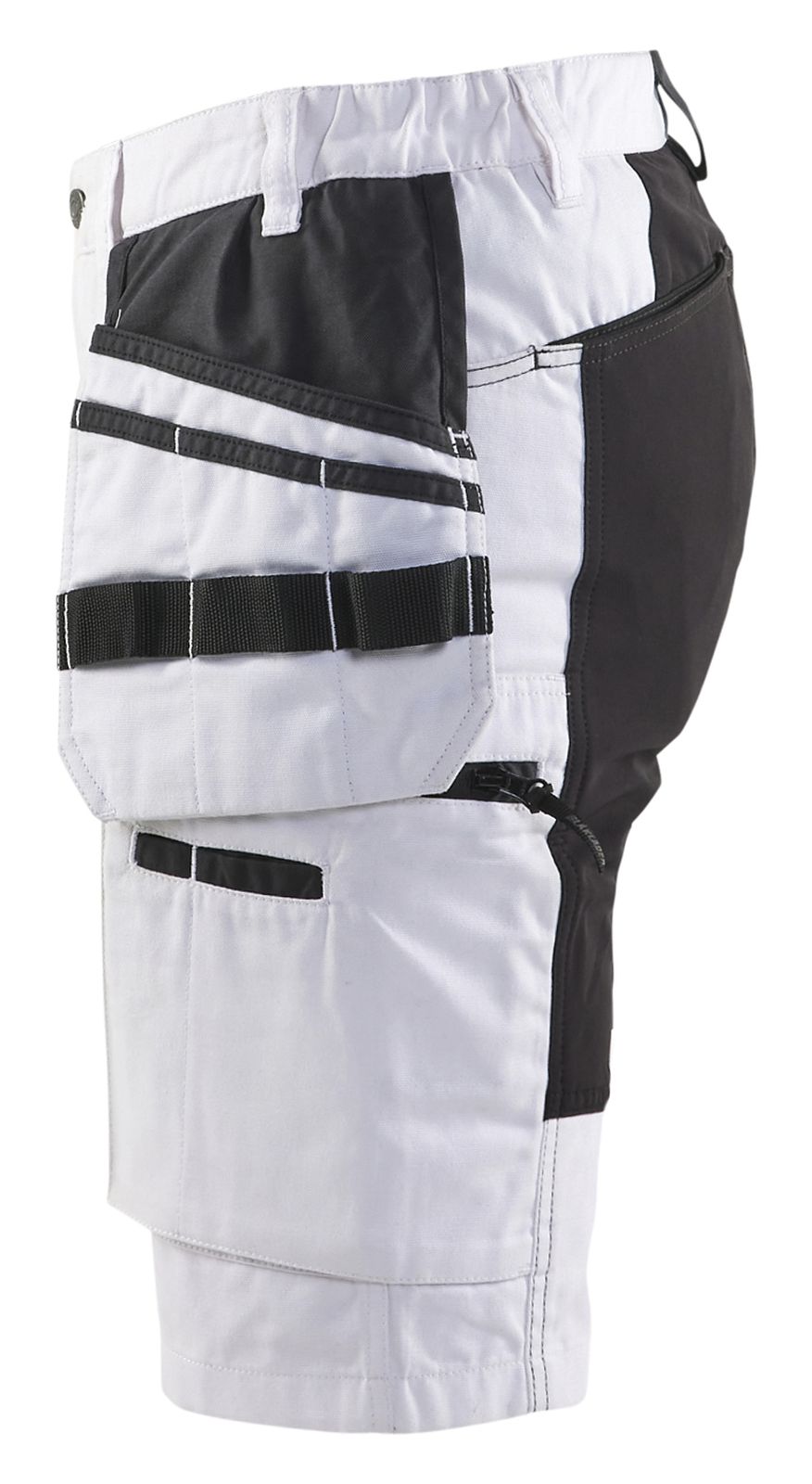 Blaklader shorts 71711000 wit-zwart(1099)