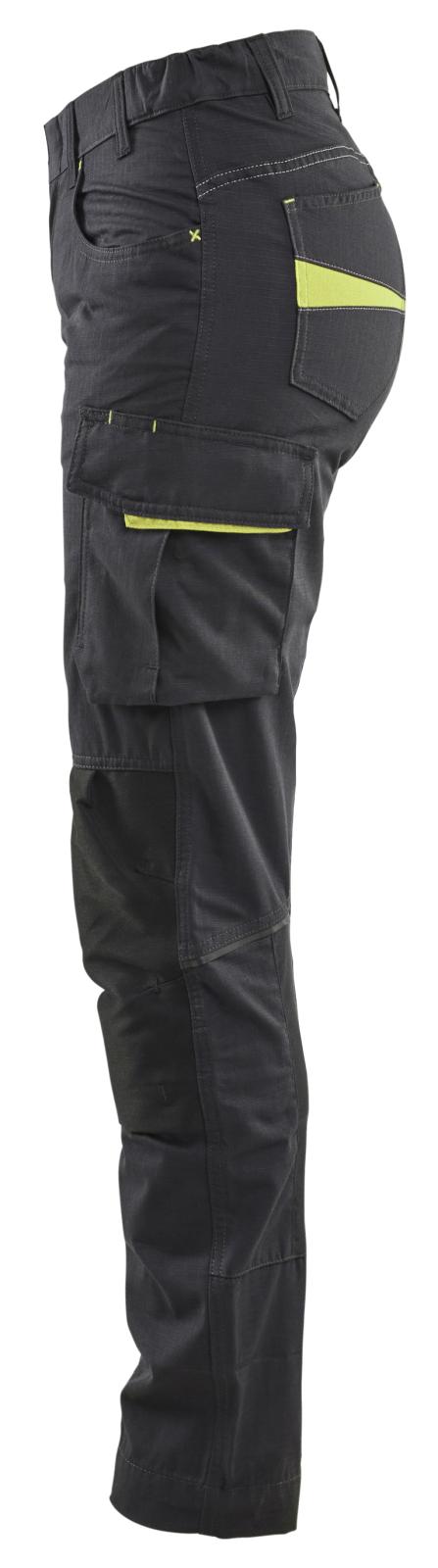 Blaklader Broeken 71951330 zwart-fluo geel(9933)