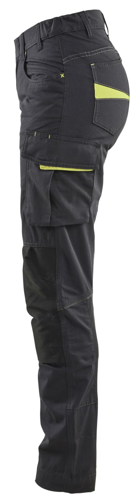 Blaklader Broeken 71951330 zwart-fluo geel(9933)