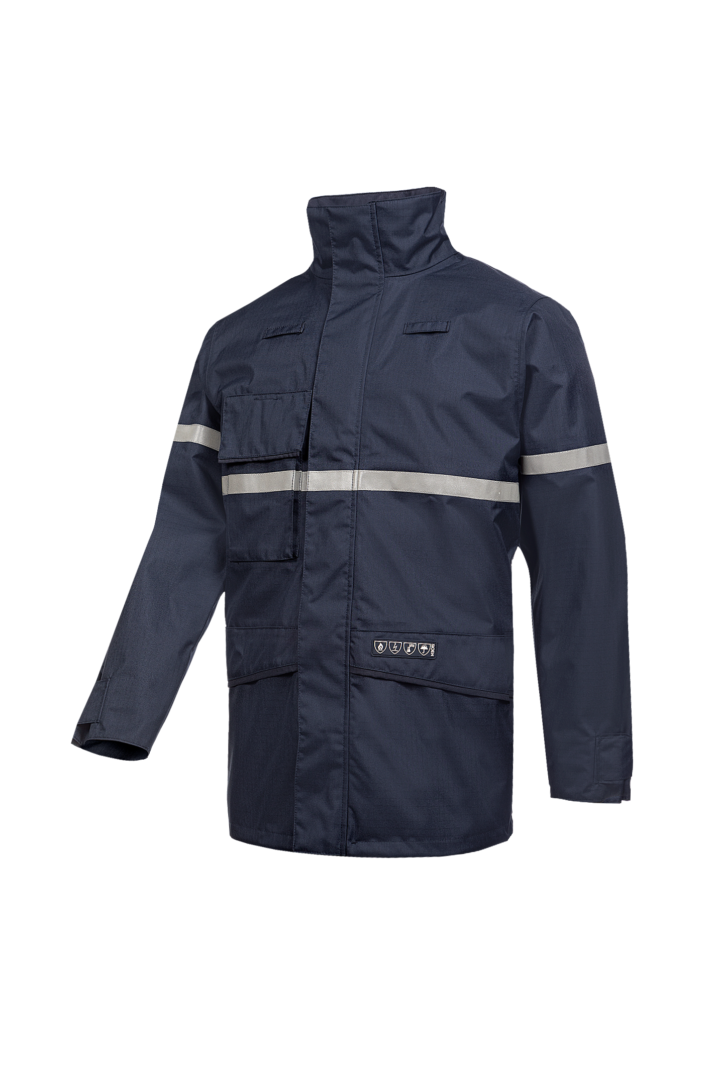 Sioen parka Glenroy multinorm marineblauw