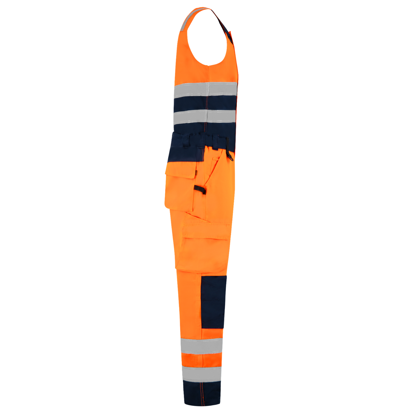 Tricorp Safety Overalls 753007 HiVis fluo oranje-inktblauw(fluororangeink)